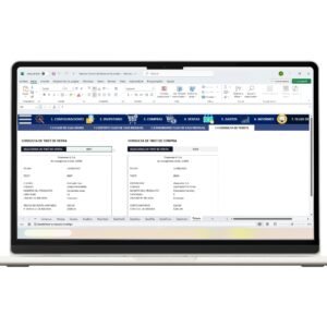 Hoja de cálculo de ventas en Excel
