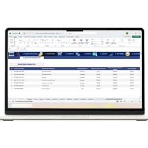 Tabla de control de ventas en Excel