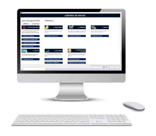 Control de Ventas en Excel
