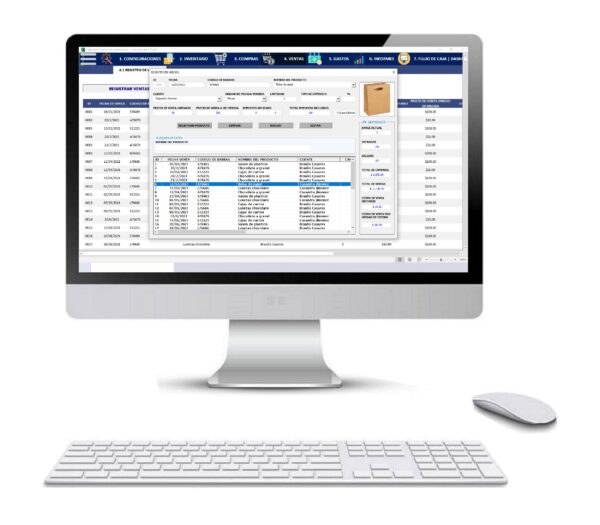 Control de Ventas en Excel