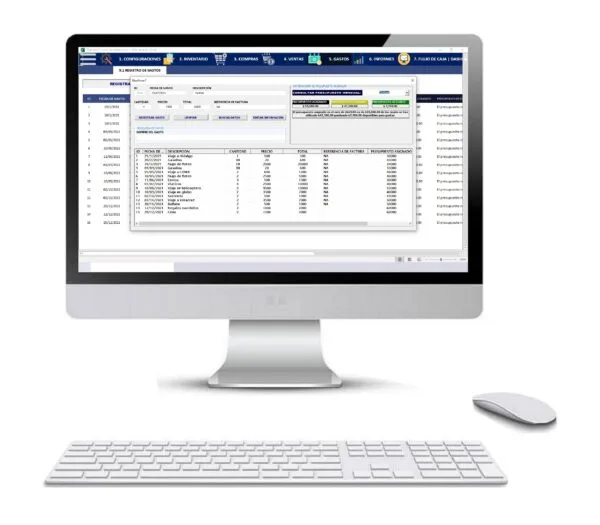 Control de Ventas en Excel