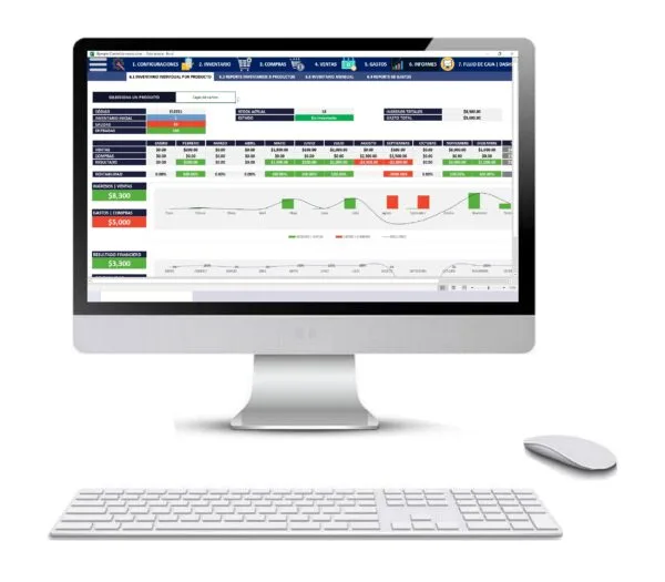 Control de Ventas en Excel