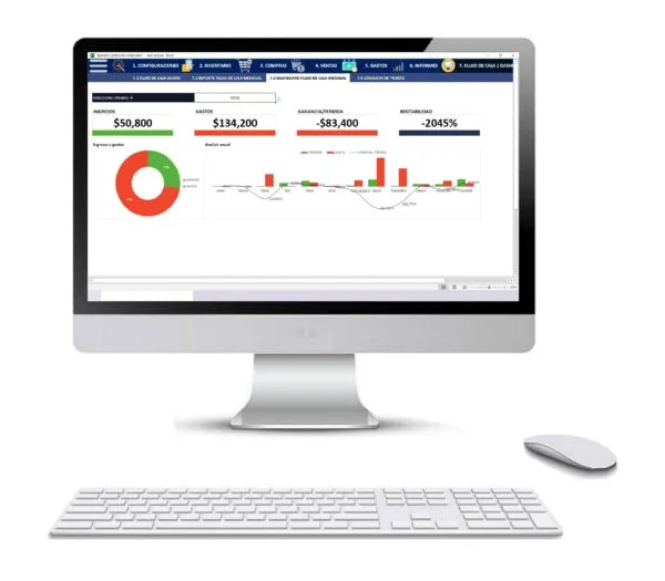 Control de Ventas en Excel