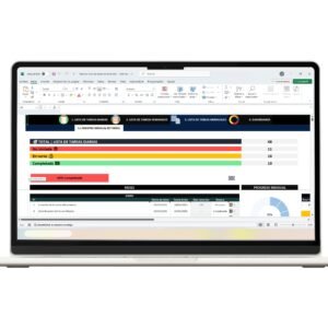Lista de tareas en Excel para planificación diaria