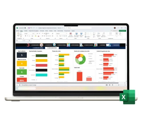 Diagnóstico empresarial en Excel eficiente