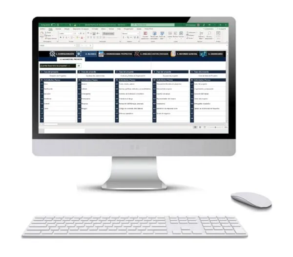 Planificación de Proyectos en Excel