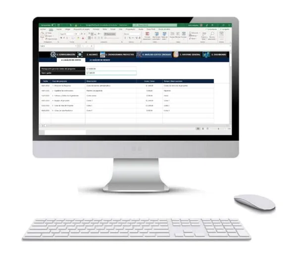 Planificación de Proyectos en Excel