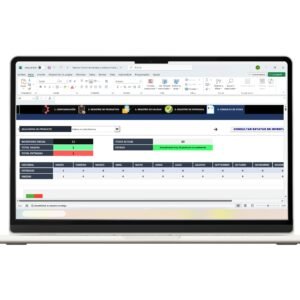 Control de stock y salidas de almacén en Excel con plantilla profesional