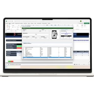 Plantilla de Excel para registrar entradas y salidas de productos en almacén