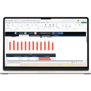 Control de presupuesto y gastos reales en Excel con reportes claros