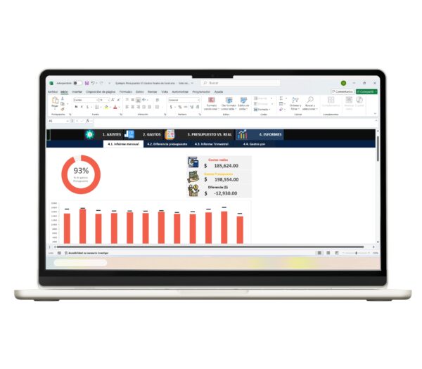 Plantilla para comparar presupuestos en Excel