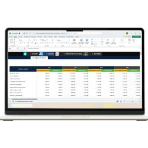 Presupuesto vs gastos reales en Excel para control financiero