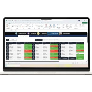 Control Flujo de Efectivo en Excel-3 Control de flujo de caja en Excel para reportes financieros claros