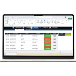 Control Flujo de Efectivo en Excel-5 Control de flujo de efectivo en Excel para análisis financiero