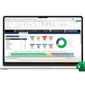 Plantilla de control de asistencias en Excel para personal