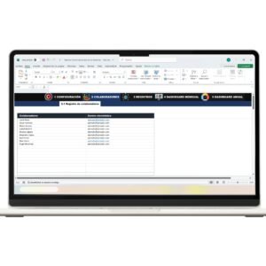 Control de asistencias en Excel para recursos humanos y empresas
