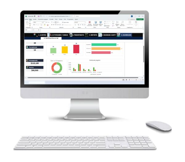 Control de proyectos en Excel-7