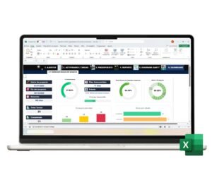 Plantilla profesional para gestión de proyectos en Excel