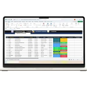 Plantilla en Excel para seguimiento de candidatos en procesos de reclutamiento RH