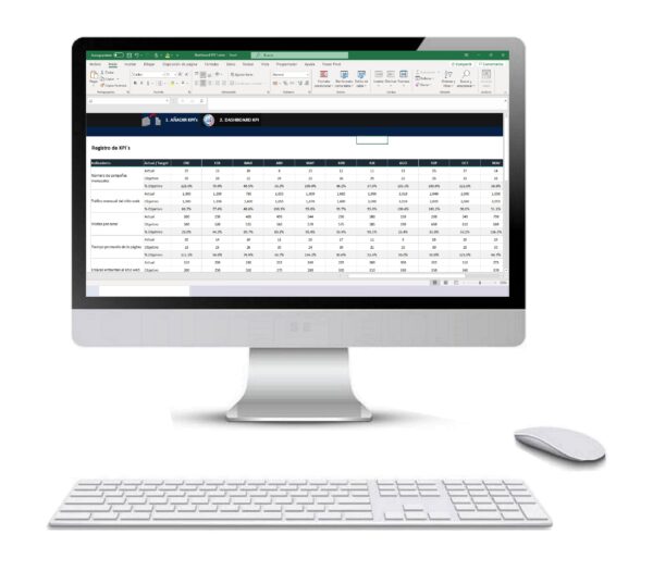 Dashboard de KPI en Excel Gratis