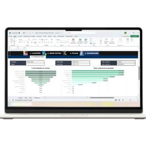 Embudo de ventas en Excel para gestión comercial y análisis estratégico