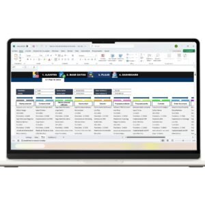 Plantilla de embudo de ventas en Excel para seguimiento de prospectos