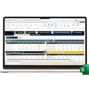Cuadro de Mando en Excel para Balanced Scorecard
