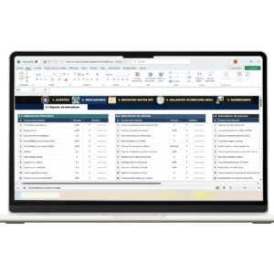 Dashboard de Cuadro de Mando en Excel para BSC