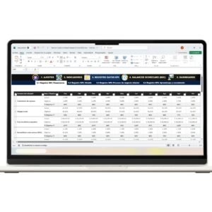 Plantilla de Balanced Scorecard en Excel para gestión