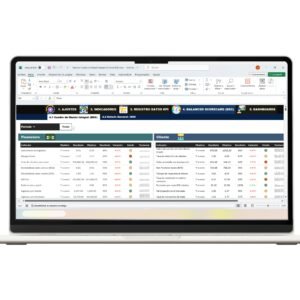 Modelo de Cuadro de Mando Integral en Excel para BSC