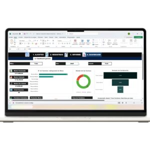 Cuentas por Cobrar en Excel-2 Registro en Excel de cuentas por cobrar para administración empresarial