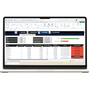 Cuentas por Cobrar en Excel-3 Hoja de cálculo de cuentas por cobrar en Excel para control contable