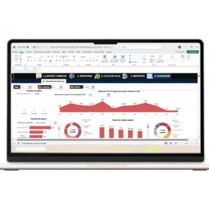 Control Ingresos y Gastos en Excel-2 Hoja de cálculo en Excel para control detallado de ingresos y gastos
