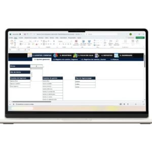 Control Ingresos y Gastos en Excel-8 Tabla en Excel para administrar finanzas personales