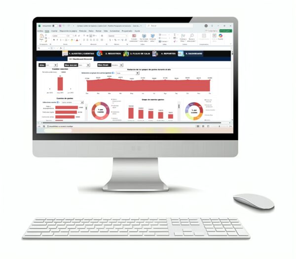 Herramienta de control financiero en Excel