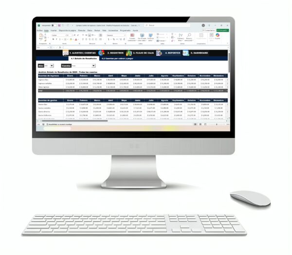 Seguimiento de finanzas en Excel fácil