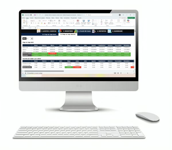 Control de presupuesto en Excel