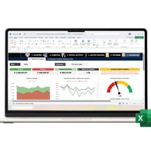 Análisis de patrimonio neto en Excel paso a paso