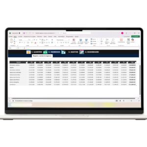 Plantilla Excel para seguimiento de ingresos y egresos mensuales