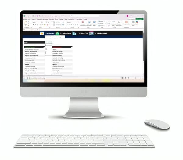 Control de Ingresos y Egresos en excel