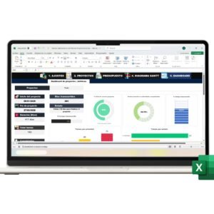 Tablero en Excel para planificación y control de múltiples proyectos