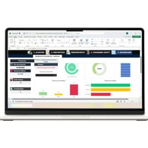 Dashboard en Excel para seguimiento y control de múltiples proyectos
