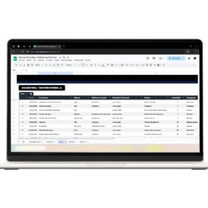 Control automatizado de entradas y salidas con Google Sheets