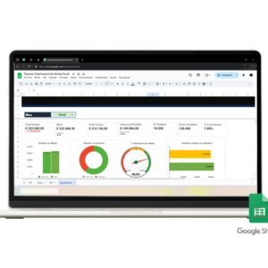 Dashboard de ventas en Google Sheets para análisis comercial