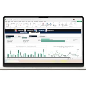 Plantilla de control de gastos en Excel para reportes