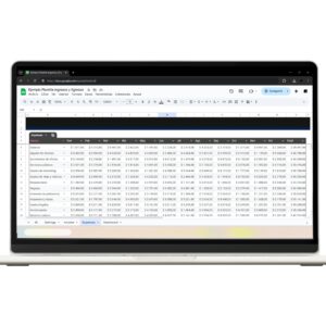 Hoja de cálculo ingresos y egresos Google Sheets