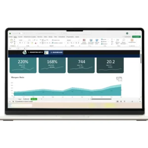 Tablero de control de KPIs en Excel descarga gratuita