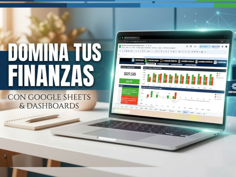 Hoja de cálculo para controlar finanzas en Google Sheets