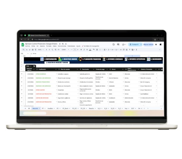control-financiero-google-sheets-registro-de-transacciones-diarias-7 Control financiero en Google Sheets para gastos y ahorro