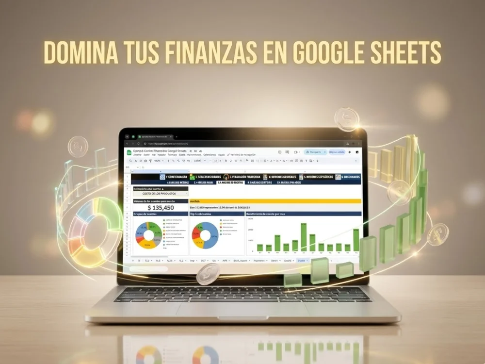 Plantilla para controlar finanzas en Google Sheets